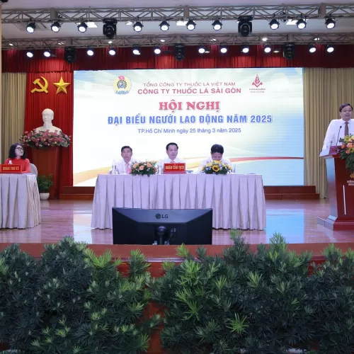 Hội nghị người lao động Công ty Thuốc lá Sài Gòn năm 2025